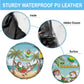 Jamaica Christmas Spare Tire Cover Rasta Santa Snowman Hammock Angel Palm Trees and Tropical Beach - African Pride