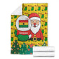 Ghana Christmas Blanket Santa Ornament National Coat of Arms and Festive - African Pride