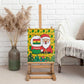 Ghana Christmas Canvas Wall Art Santa Ornament National Coat of Arms and Festive - African Pride