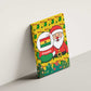 Ghana Christmas Canvas Wall Art Santa Ornament National Coat of Arms and Festive - African Pride