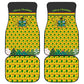 Ghana Christmas Car Mats Santa Ornament National Coat of Arms and Festive - African Pride