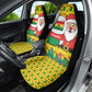 Ghana Christmas Car Seat Cover Santa Ornament National Coat of Arms and Festive - African Pride