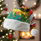 Ghana Christmas Santa Hat Santa Ornament National Coat of Arms and Festive - African Pride