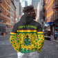Ghana Christmas Hoodie Santa Ornament National Coat of Arms and Festive - African Pride