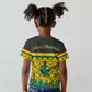 Ghana Christmas Kid T shirt Santa Ornament National Coat of Arms and Festive - African Pride