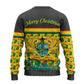 Ghana Christmas Ugly Christmas Sweater Santa Ornament National Coat of Arms and Festive - African Pride