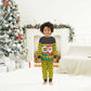 Ghana Christmas Pajama Set Santa Ornament National Coat of Arms and Festive - African Pride
