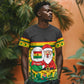 Ghana Christmas T shirt Santa Ornament National Coat of Arms and Festive - African Pride