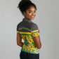 Ghana Christmas Women Polo Shirt Santa Ornament National Coat of Arms and Festive - African Pride