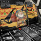 Egypt Christmas Back Car Seat Cover Pharaoh Santa Pyramids Eye of Horus and Ancient Egyptian - African Pride