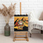 Egypt Christmas Canvas Wall Art Pharaoh Santa Pyramids Eye of Horus and Ancient Egyptian - African Pride