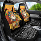 Egypt Christmas Car Seat Cover Pharaoh Santa Pyramids Eye of Horus and Ancient Egyptian - African Pride