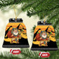 Egypt Christmas Ceramic Ornament Pharaoh Santa Pyramids Eye of Horus and Ancient Egyptian - African Pride