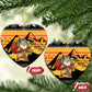 Egypt Christmas Ceramic Ornament Pharaoh Santa Pyramids Eye of Horus and Ancient Egyptian - African Pride