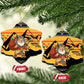 Egypt Christmas Ceramic Ornament Pharaoh Santa Pyramids Eye of Horus and Ancient Egyptian - African Pride