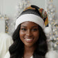 Egypt Christmas Santa Hat Pharaoh Santa Pyramids Eye of Horus and Ancient Egyptian - African Pride