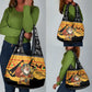 Egypt Christmas Grocery Bag Pharaoh Santa Pyramids Eye of Horus and Ancient Egyptian - African Pride