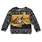 Egypt Christmas Kid Ugly Christmas Sweater Pharaoh Santa Pyramids Eye of Horus and Ancient Egyptian - African Pride