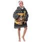 Egypt Christmas Kid Wearable Blanket Hoodie Pharaoh Santa Pyramids Eye of Horus and Ancient Egyptian - African Pride