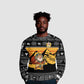 Egypt Christmas Ugly Christmas Sweater Pharaoh Santa Pyramids Eye of Horus and Ancient Egyptian - African Pride