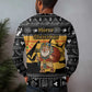 Egypt Christmas Ugly Christmas Sweater Pharaoh Santa Pyramids Eye of Horus and Ancient Egyptian - African Pride
