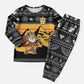 Egypt Christmas Pajama Set Pharaoh Santa Pyramids Eye of Horus and Ancient Egyptian - African Pride