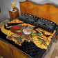 Egypt Christmas Quilt Bed Set Pharaoh Santa Pyramids Eye of Horus and Ancient Egyptian - African Pride