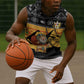 Egypt Christmas Sleeveless Hoodie Pharaoh Santa Pyramids Eye of Horus and Ancient Egyptian - African Pride