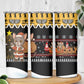 Egypt Christmas Skinny Tumbler Santa Cat Sleigh Reindeer Christmas Tree and Ancient Hieroglyphic - African Pride