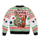 Madagascar Christmas Bomber Jacket Lemur Santa Hat Holiday Tree - African Pride