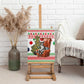 Madagascar Christmas Canvas Wall Art Lemur Santa Hat Holiday Tree - African Pride