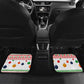 Madagascar Christmas Car Mats Lemur Santa Hat Holiday Tree - African Pride