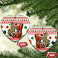Madagascar Christmas Ceramic Ornament Lemur Santa Hat Holiday Tree - African Pride