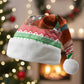 Madagascar Christmas Santa Hat Lemur Santa Hat Holiday Tree - African Pride