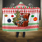 Madagascar Christmas Hooded Blanket Lemur Santa Hat Holiday Tree - African Pride