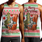 Madagascar Christmas Men Tank Top Lemur Santa Hat Holiday Tree - African Pride