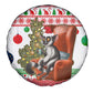 Madagascar Christmas Spare Tire Cover Lemur Santa Hat Holiday Tree - African Pride