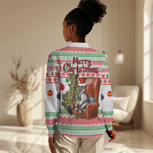 Madagascar Christmas Women Casual Shirt Lemur Santa Hat Holiday Tree - African Pride