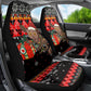 Madagascar Christmas Car Seat Cover Aye Aye Lemur Santa Hat Holiday Lights - African Pride
