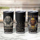 Taharqa Tumbler Cup with Black Pharaoh Portrait, 25th Dynasty of Egypt Text and Nubian-Inspired - African Pride