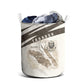 Taharqa Laundry Basket with Ancient Map Illustration, King of Two Lands Title and Kush Egypt Temple - African Pride
