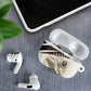 Taharqa AirPods Case with Ancient Map Illustration, King of Two Lands Title and Kush Egypt Temple - African Pride