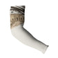 Taharqa Arm Sleeves with Ancient Map Illustration, King of Two Lands Title and Kush Egypt Temple - African Pride