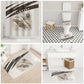 Taharqa Bathroom Set with Ancient Map Illustration, King of Two Lands Title and Kush Egypt Temple - African Pride