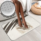 Taharqa Bathroom Set with Ancient Map Illustration, King of Two Lands Title and Kush Egypt Temple - African Pride