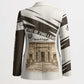 Taharqa Blazer with Ancient Map Illustration, King of Two Lands Title and Kush Egypt Temple - African Pride