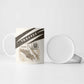 Taharqa Ceramic Mug with Ancient Map Illustration, King of Two Lands Title and Kush Egypt Temple - African Pride
