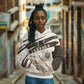 Taharqa Hoodie with Ancient Map Illustration, King of Two Lands Title and Kush Egypt Temple - African Pride