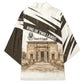 Taharqa Kimono with Ancient Map Illustration, King of Two Lands Title and Kush Egypt Temple - African Pride