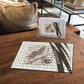 Taharqa Puzzle with Ancient Map Illustration, King of Two Lands Title and Kush Egypt Temple - African Pride